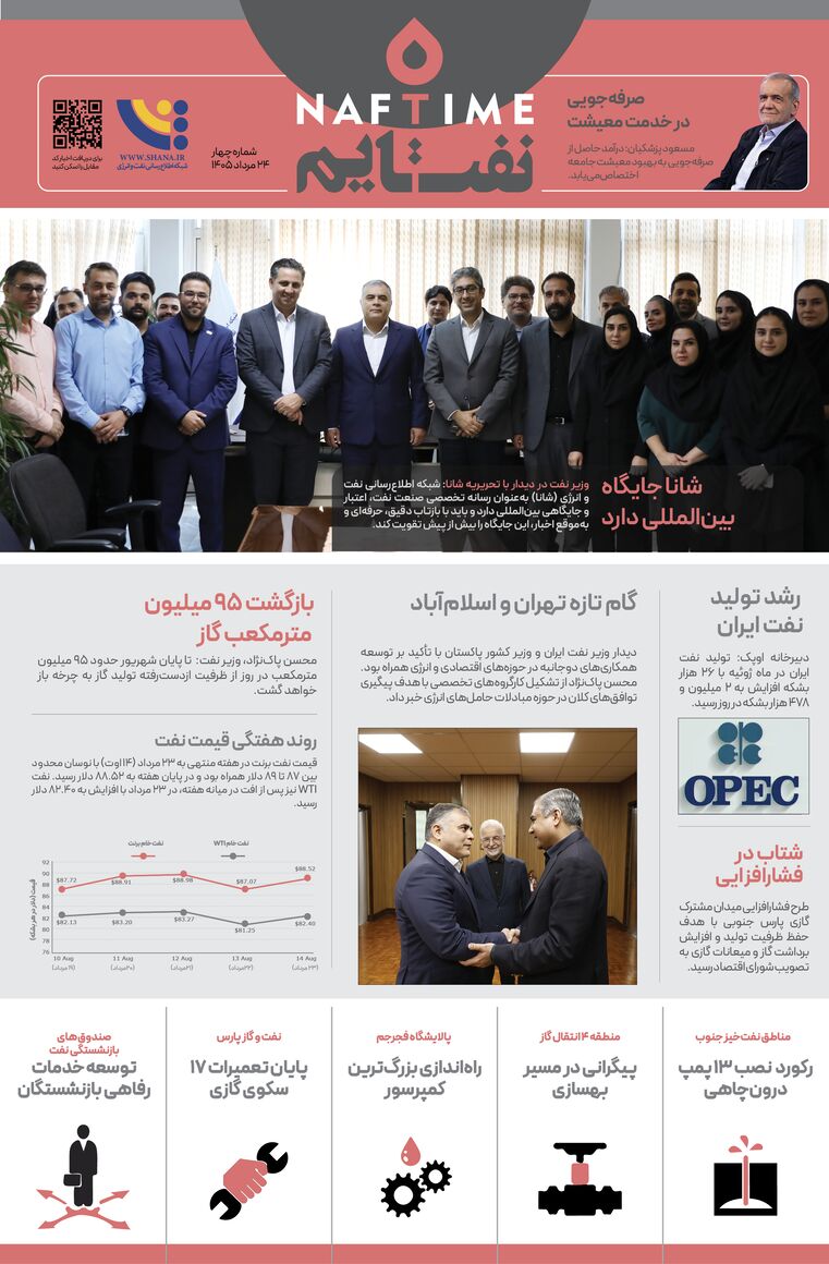 چهارمین شماره نفت‌تایم منتشر شد