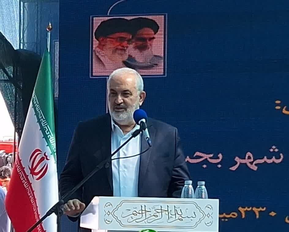 پروژه انتقال آب از جنوب کشور با پیشرفت مناسب در حال اجرا است