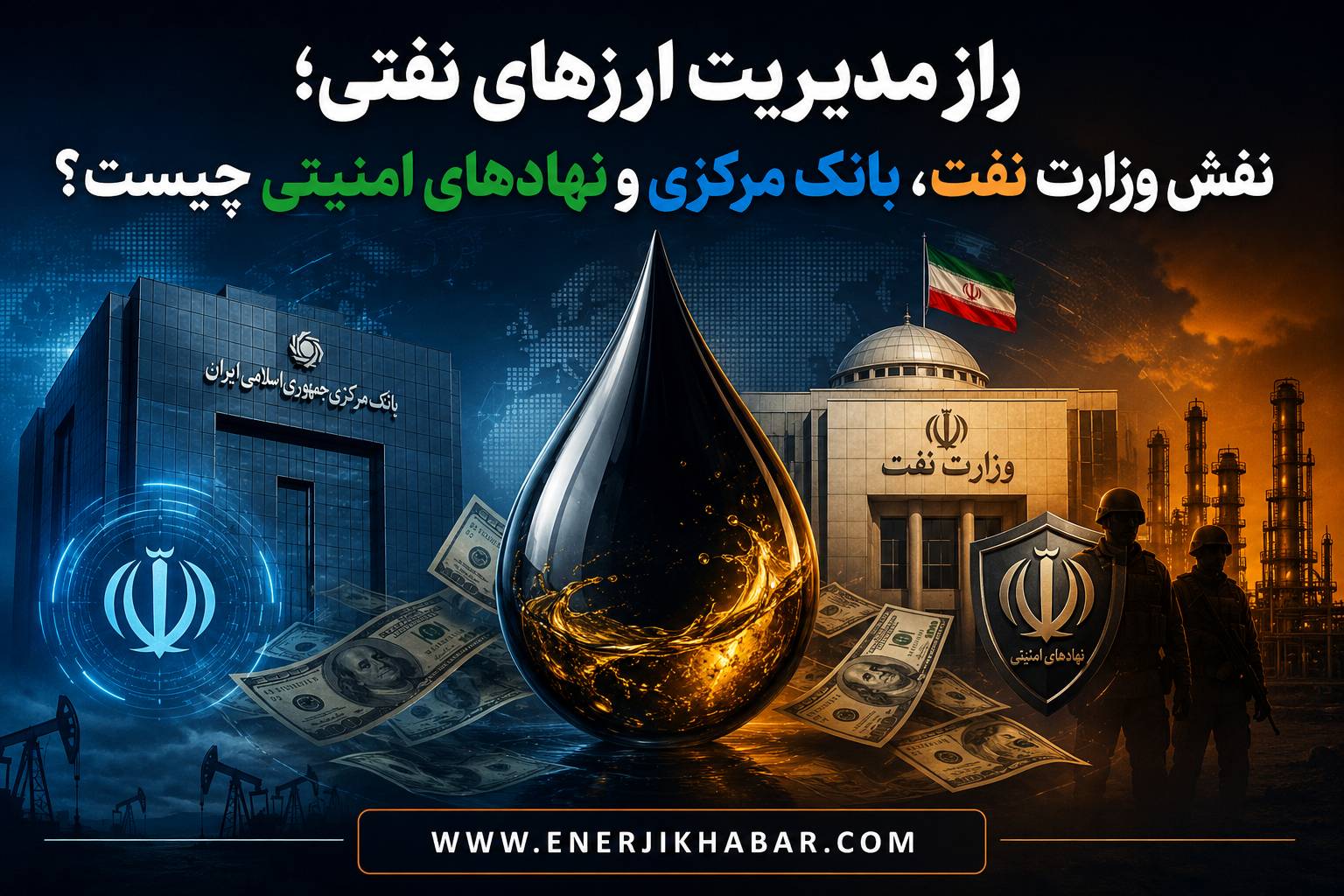 تأیید صلاحیت تراستیها بر عهده کدام نهادهاست؟ نقش وزارت نفت، بانک مرکزی و نهادهای نظارتی در مدیریت ارز نفتی